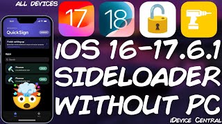 iOS 150  1761 JAILBREAK All Devices News JAILBREAK Signer Got MORE Features [upl. by Enelec]