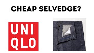 UNIQLO Selvedge Jeans Review uniqlo mensfashion urbanlad [upl. by Eitten]