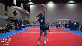 Tstreet Volleyball 181 vs FC Elite 181 Triple Crown NIT Tournament 2023 [upl. by Cayser]