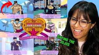 JOJOS BIZARRE ADVENTURE DATING SIM All Good Routes  Joestar Struck [upl. by Shriver565]