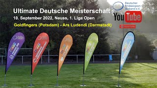 Ultimate DM 1 Liga Open 7 Schwaben Stuttgart  BORA BeckumOsnabrück [upl. by Ahidam]