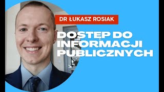 Dostęp do informacji publicznych informacja publiczna [upl. by Adi82]