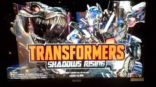 Transformers shadow rising arcade demo play [upl. by Annahsad]