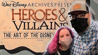 Disneys Heroes amp Villains Exhibit Exploring MoPop in Seattle [upl. by Orgalim]