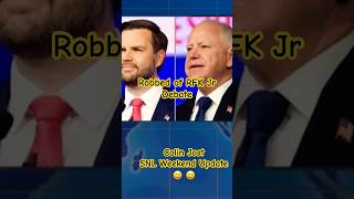 Robbed of RFK jr debate SNL weekend update snl weekendupdate rfkjr trump jdvance [upl. by Erek]