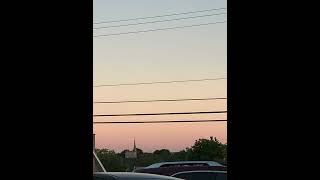 Beautiful sky slowly fading nature shortsvideo sky 10524 [upl. by Trilbi715]