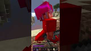 His lagg helped me 😂 minecraft gaming fireballfight minemen roadto500subs [upl. by Rinna]