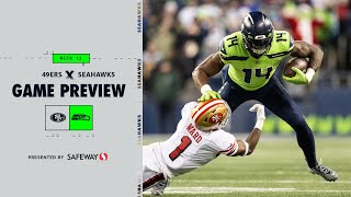 Seahawks vs 49ers Game Preview  Week 12 [upl. by Annaer121]