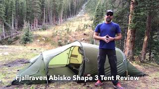 Fjallraven Abisko Shape 3 Tent [upl. by Anesusa]