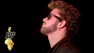 Elton John  George Michael  Don’t Let The Sun Go Down On Me Live Aid 1985 [upl. by Almita]