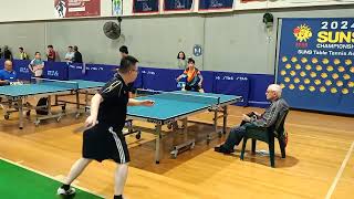 2024 suns open championship div 1 Jacky Wong vs Richard Fu set 3 [upl. by Cesaria473]