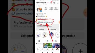 instagram me youtube channel ka link kaise dale 2024  how to put youtube channel link on instagram [upl. by Ehtyde]