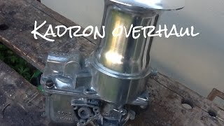 Kadron carburettor overhaul [upl. by Aenert]