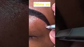 🥰eyebrow wax karne ka tarika eyebrowwaxtrending shortsviral viralvideo😊👌👍 [upl. by Barry]