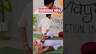 VAJRASANA YOGA  HOW TO DO VAJRASANA  VAJRASANA KAISE KAREN  PrashantjYoga [upl. by Eirallih478]