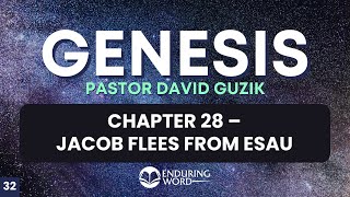 Jacobs Ladder Jacob Flees From Esau – Genesis 28 [upl. by Koh847]