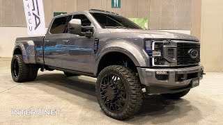 Super Duty Ford F450 Platinum 2021 Custom 4x4 Truck [upl. by Junie]