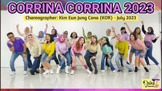 CORRINA CORRINA 2023  Line Dance  Demo by CGM Beginner Class  Chika amp Friends [upl. by Aninnaig]