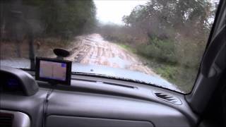 mitsubishi pajero sport offroad into the mud [upl. by Melquist131]