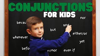 Conjunctions for Kids  Learn about coordinating correlative and subordinating conjunctions [upl. by Millard46]