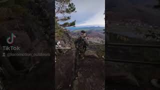 elbsandsteingebirge outdoors Wandern sächsischeschweiz lilienstein berge [upl. by Gawlas]