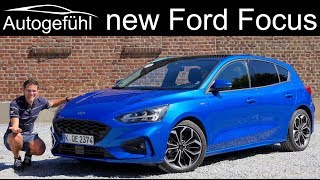 Allnew Ford Focus STLine FULL REVIEW 2019 Hatch vs Estate comparison neu [upl. by Pulling549]