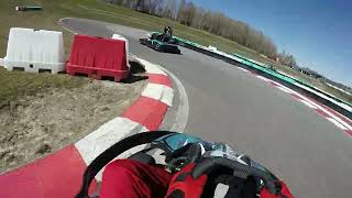 FKC onboard 2023 Karlskoga GoKart PRIX  Gelleråsen Arena  SemiFinal [upl. by Nevsa]