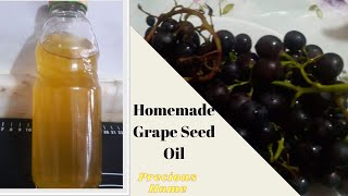 DIY Grape Seed Oil [upl. by Winikka]