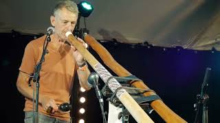 Live Didgeridoo With Stomp amp Shaker  ROF Festival 2021 John Thorpe [upl. by Valry]