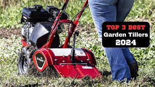 3 Best Garden Tillers for 2024 [upl. by Anidualc]