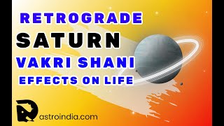 Saturn Retrograde Vakri Shani From 1st House to 6th House [upl. by Sura837]