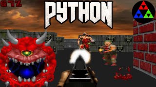 Creating a DOOM Wolfenstein  style 3D Game in Python [upl. by Jammin]