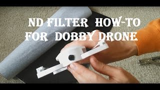 DIY ND Filter Mod for Dobby Drone [upl. by Yahsram407]