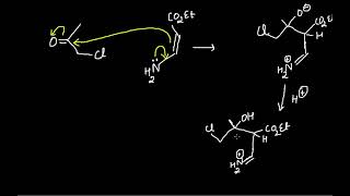 Video 3 The Hantzsch pyrrole synthesis [upl. by Idnew684]