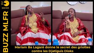 Mariam Ba Lagaré donne le secret des griottes contre les Djatiguis Dioks [upl. by Hguh774]