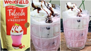 Weikfield Falooda Mix  How to make Weikfield Falooda Mix Weikfield Falooda RecipeBegum Ki Pakwan [upl. by Kellby44]