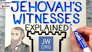 Jehovahs Witnesses Explained  What do Jehovahs Witnesses Believe Who is Charles Taze Russell [upl. by Briana]