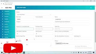 How to ad Products  Items in Point of sale software key pos [upl. by Schoenfelder123]