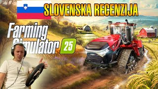 FS25 SLOVENSKA RECENZIJA IGRE [upl. by Skillern]