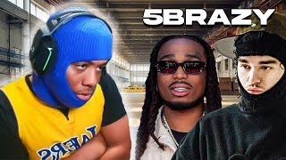 Dylan Reacts to Yeat amp Quavo  5BRAZY [upl. by Ellecrad]