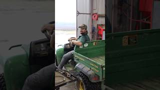 Magna Flow Exhaust On John Deere Gator [upl. by Ahsiad]