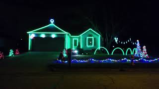 Christmas Lights 2018  Mr Grinch [upl. by Mahda935]