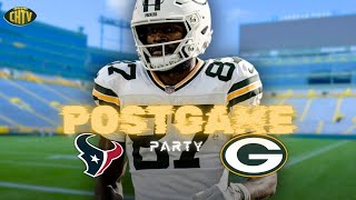 Gut Reactions Packers survive against the Texans [upl. by Eceerahs]