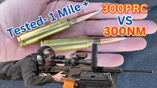 300 PRC vs 300 Norma Mag side by side comparison [upl. by Araet]