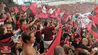 FLAMENGO OUTRA VEZ EU VOU TE APOIAR  AULA DE ARQUIBANCADA DA TORCIDA DO FLAMENGO NA FINAL DA CB24 [upl. by Adila]