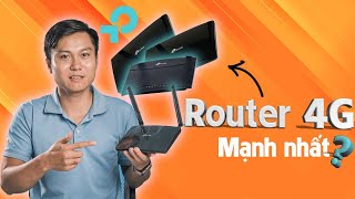 TPLINK MẠNH NHẤT CỦA DÒNG ROUTER 4G 2024  Review chi tiết MR400 [upl. by Leotie]