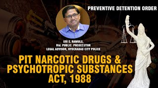 Pit Narcotics Drugs and Psychotropic Substances Act1988 [upl. by Netaf]