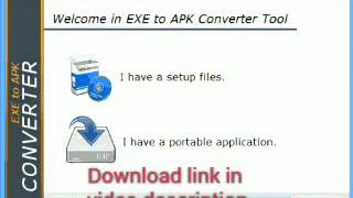 EXE To APK Converter For windows Download link [upl. by Eniretac]