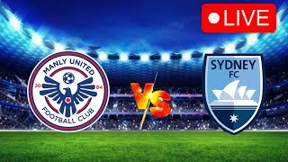 Manly United U20 vs Sydney FC U20 Australia Northern New South Wales U20 league football live score [upl. by Elie]