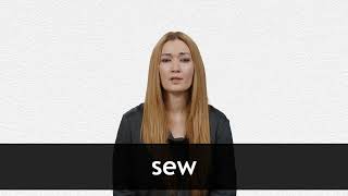 How to pronounce SEW in American English [upl. by Tomkin]